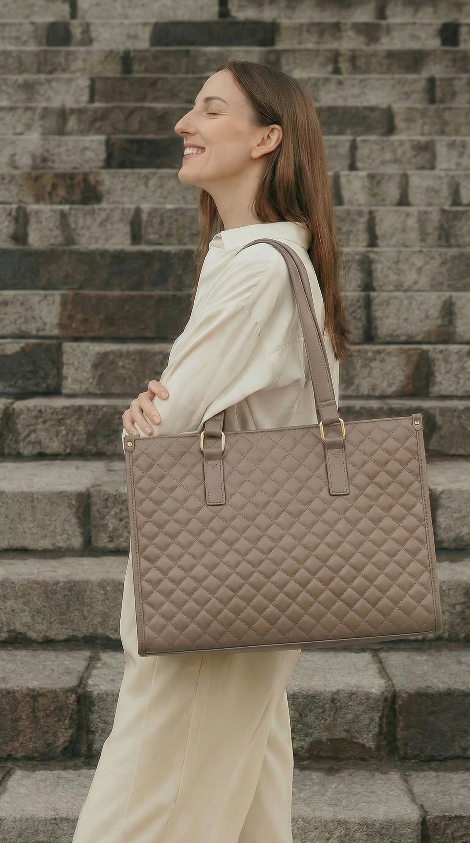 Thermische Lunch-Tasche - Beige