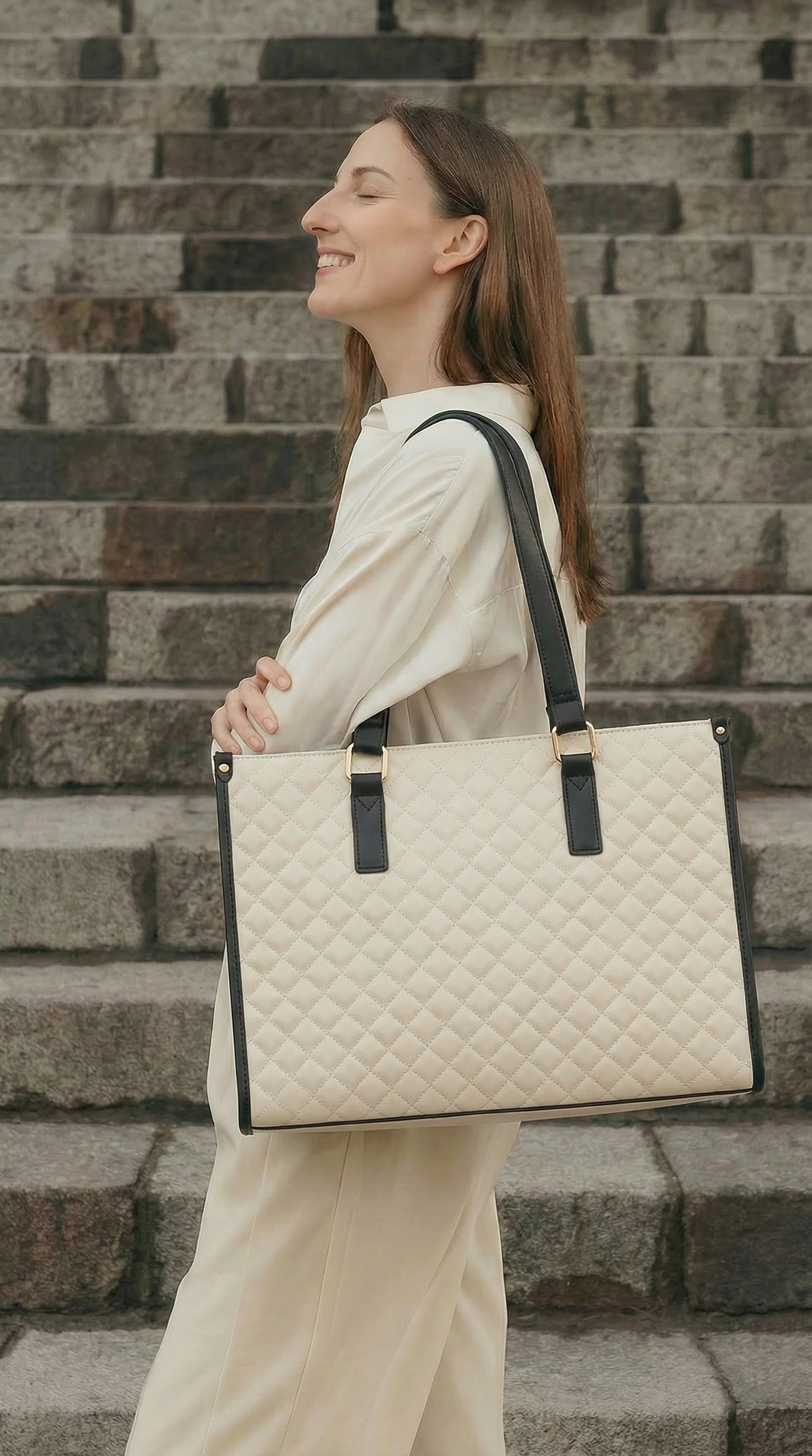 Thermische Lunch-Tasche – Khaki und Schwarz