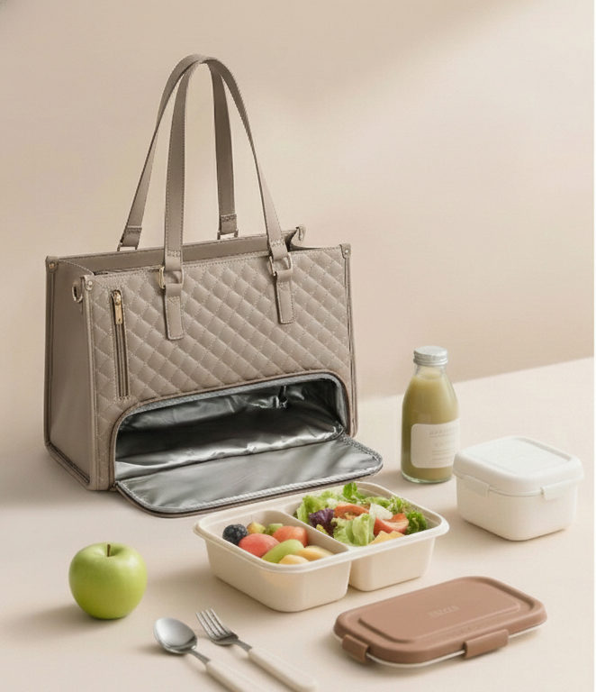 Thermische Lunch-Tasche - Beige