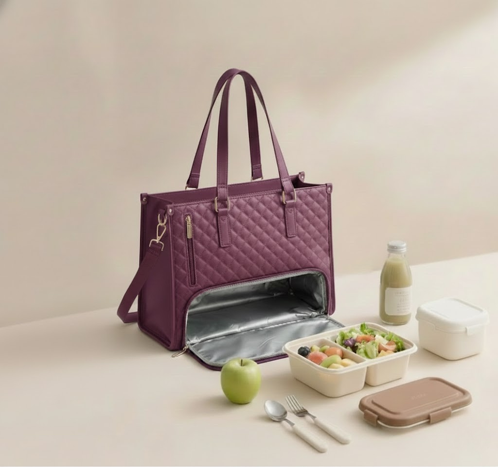 Thermische Lunchtasche - Rot