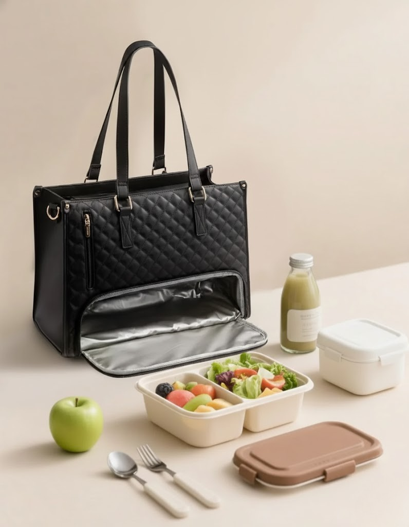 Thermische Lunch-Tasche - Schwarz