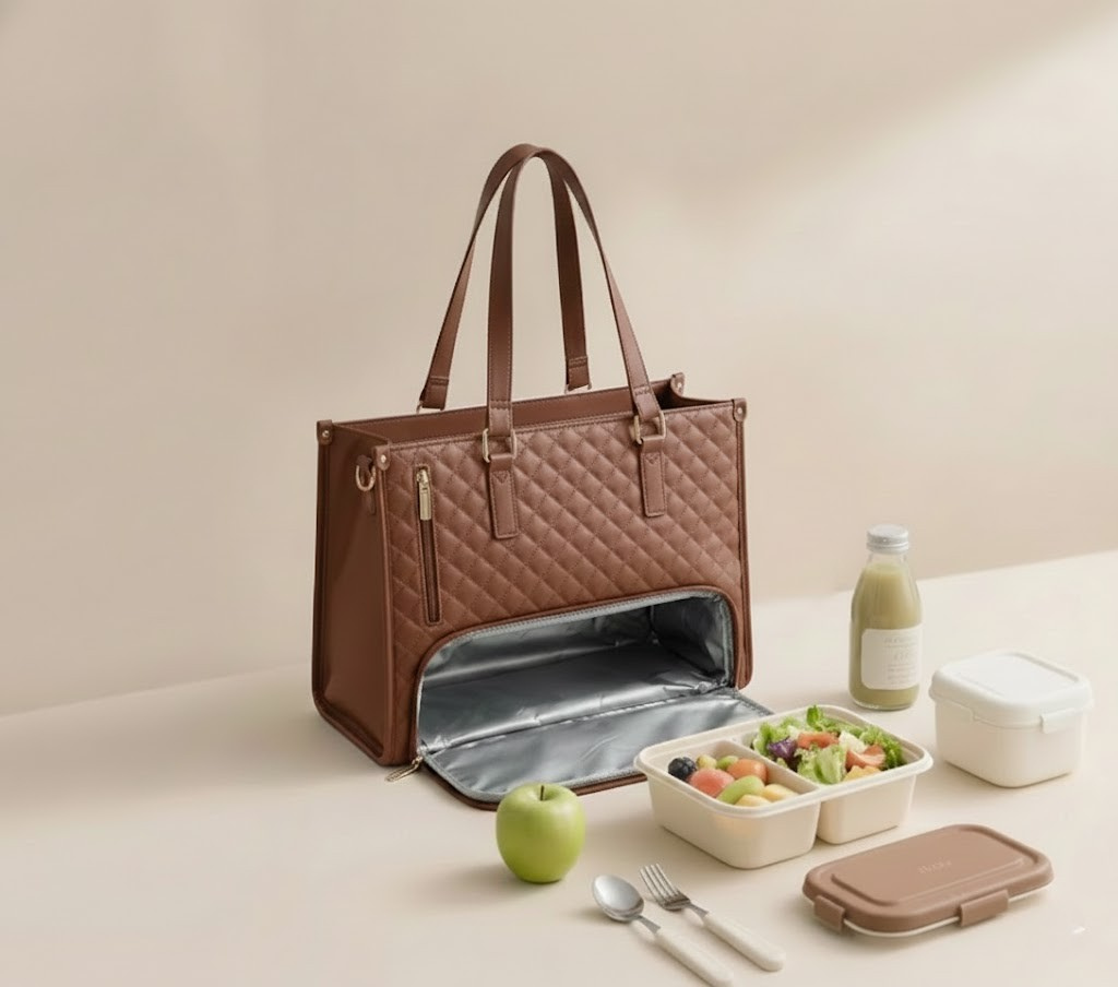 Thermische Lunch-Tasche - Braun